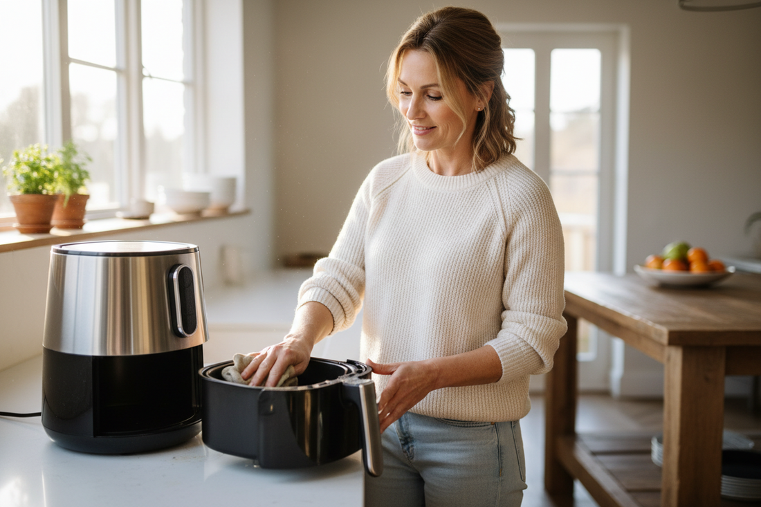 How to Clean an Air Fryer: Basket, Tray, and Element