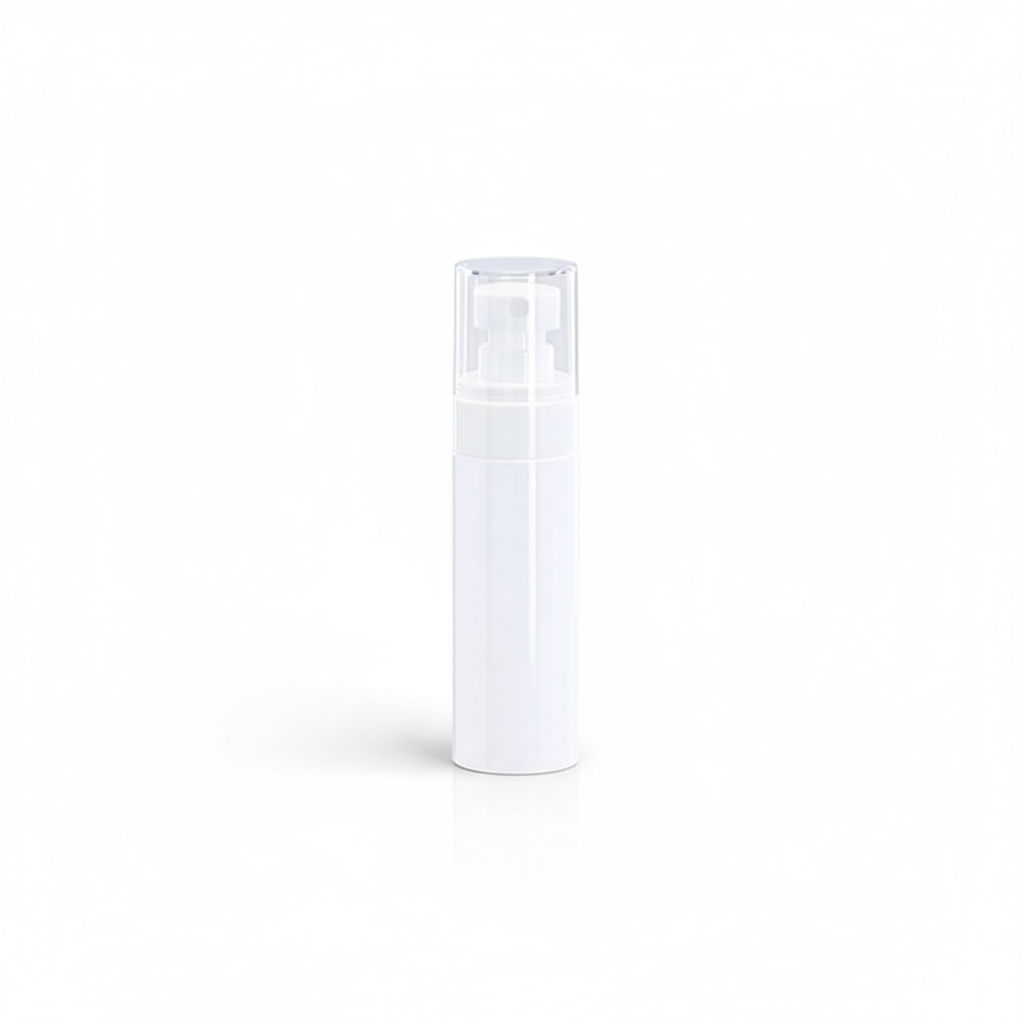 white 100ml travel size bottle
